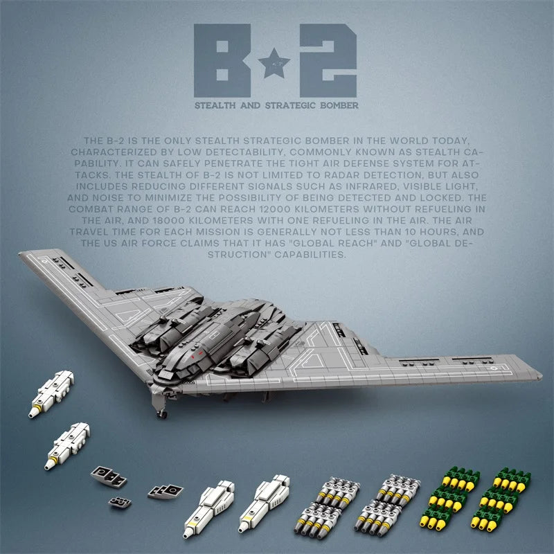 Set Ghost Bomber Fighter - Build my life 