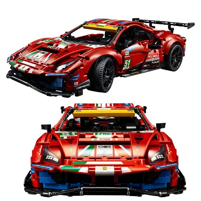 Set Ferrari 488 GTE AF - Build my life 