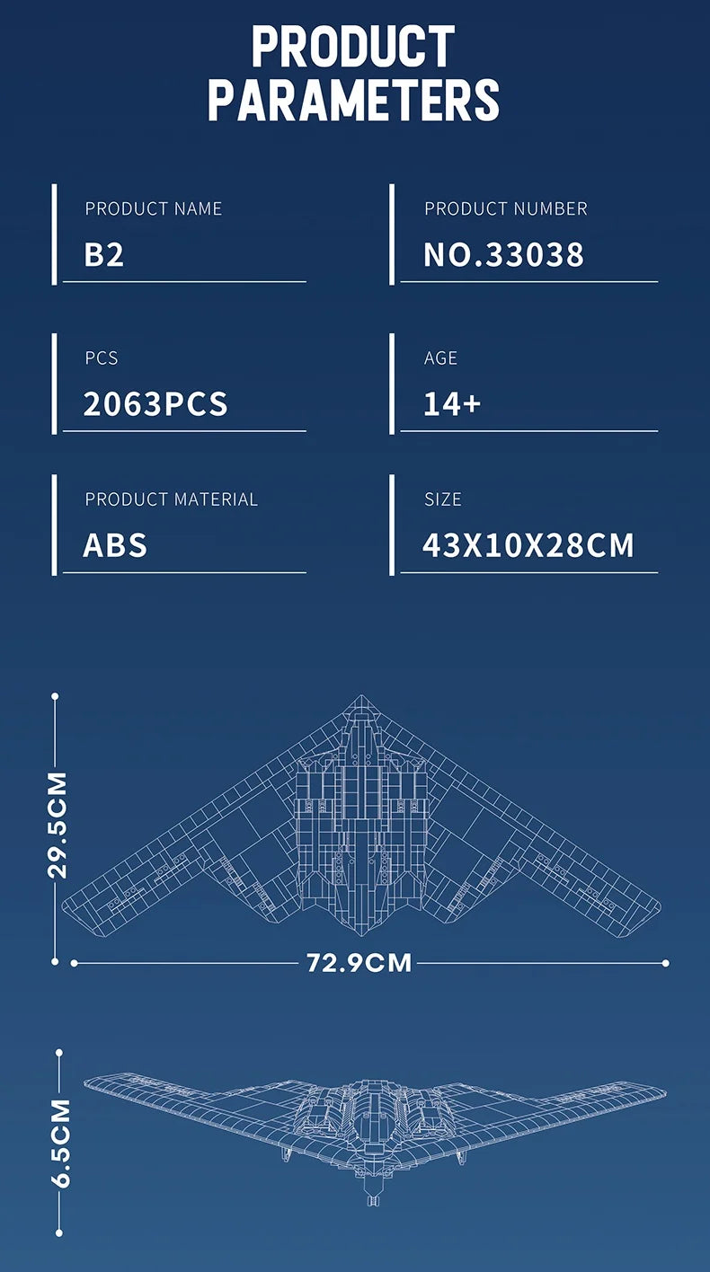 Set Ghost Bomber Fighter - Build my life 