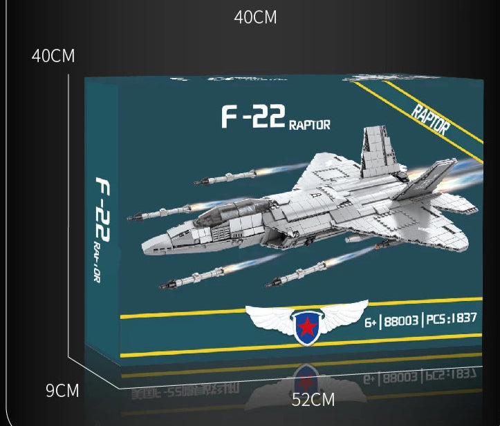 Set F-22 Raptor - Build my life 