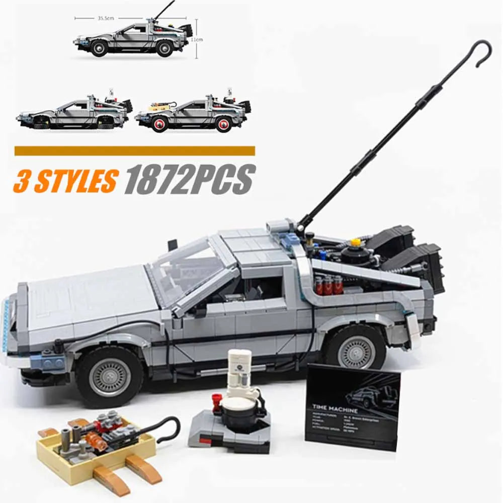 Set DeLorean DMC-12 - Build my life 