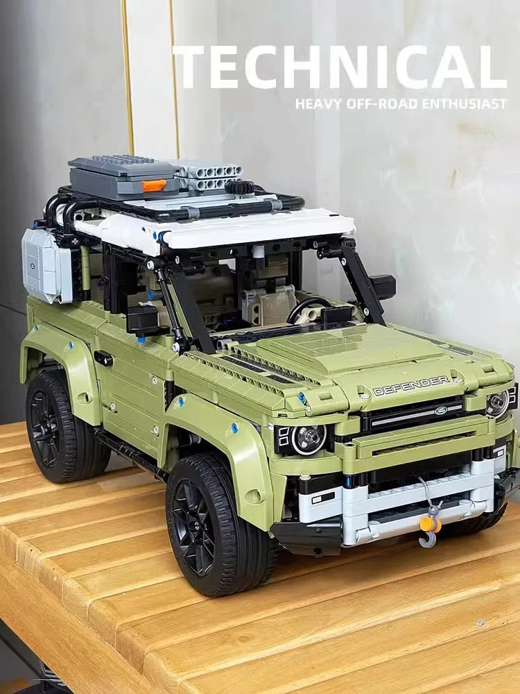 Set Land Rover Defender - Build my life 