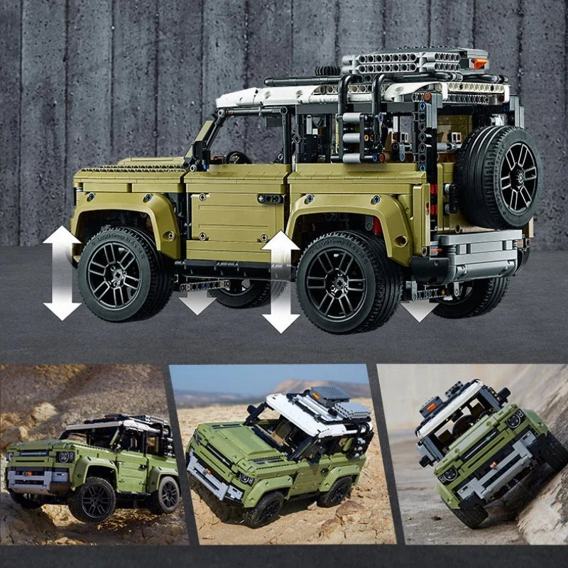 Set Land Rover Defender - Build my life 