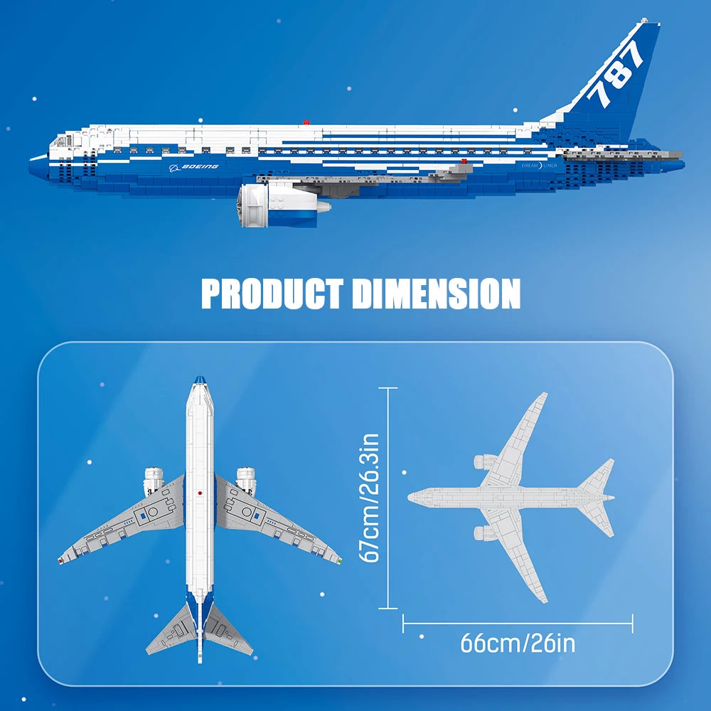 Set Boeing 787 - Build my life 