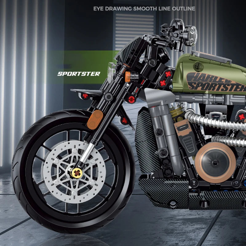 Set Harley Sportster - Build my life 