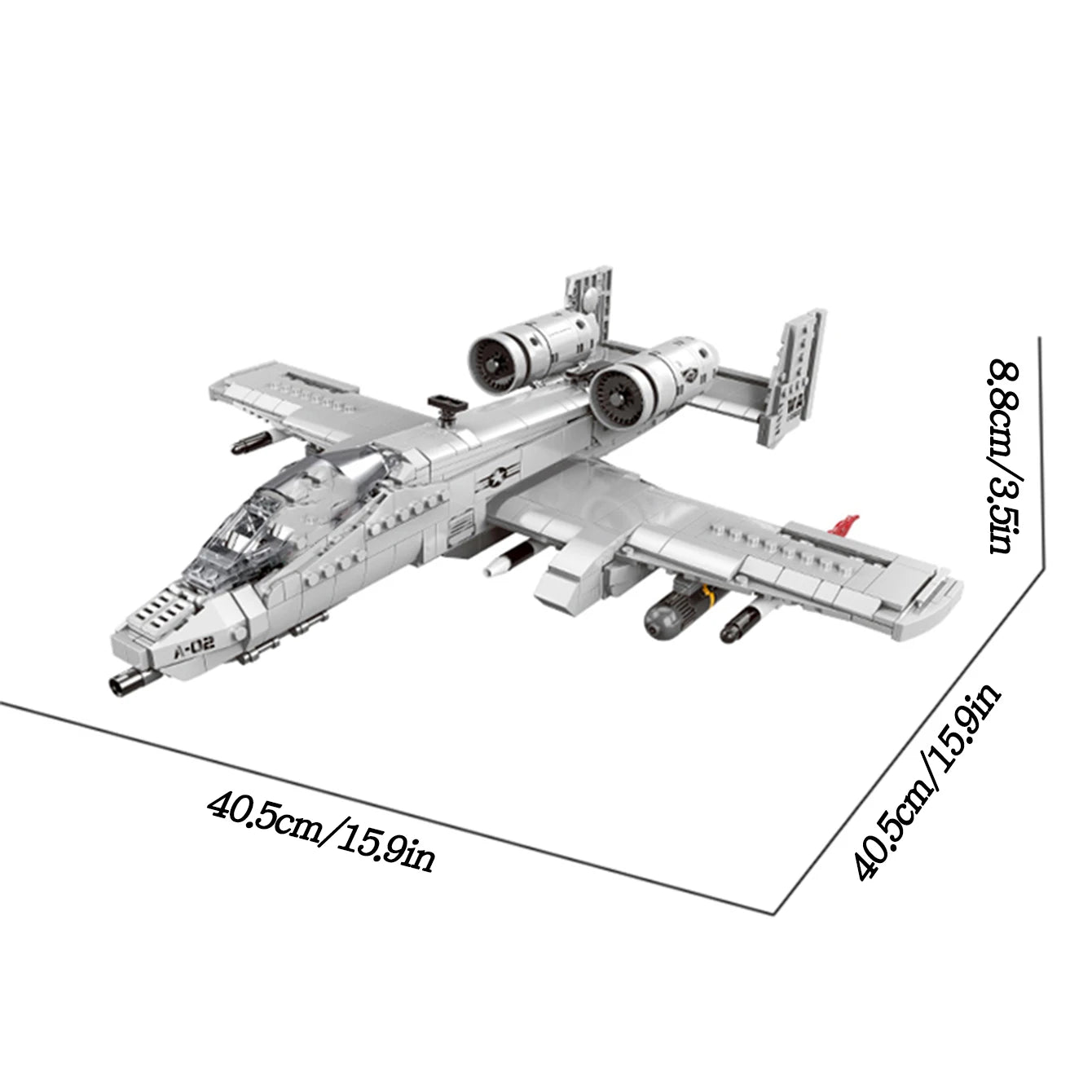 Set US Military A-10 Thunderbolt II - Build my life 