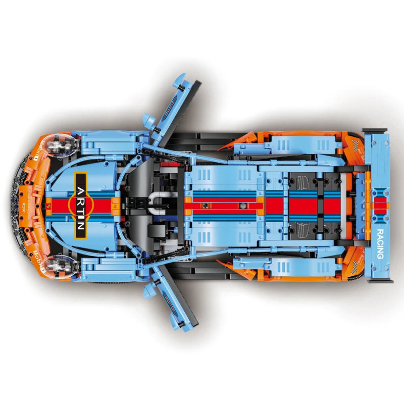 Set Porsche GT3 RS Racing - Build my life 