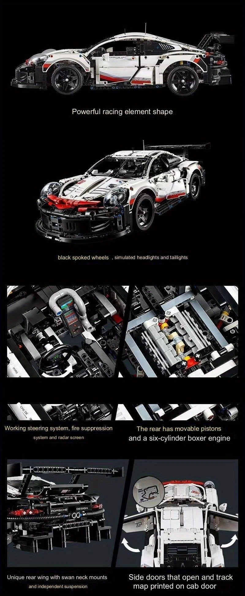 Set Porsche GT3 R - Build my life 