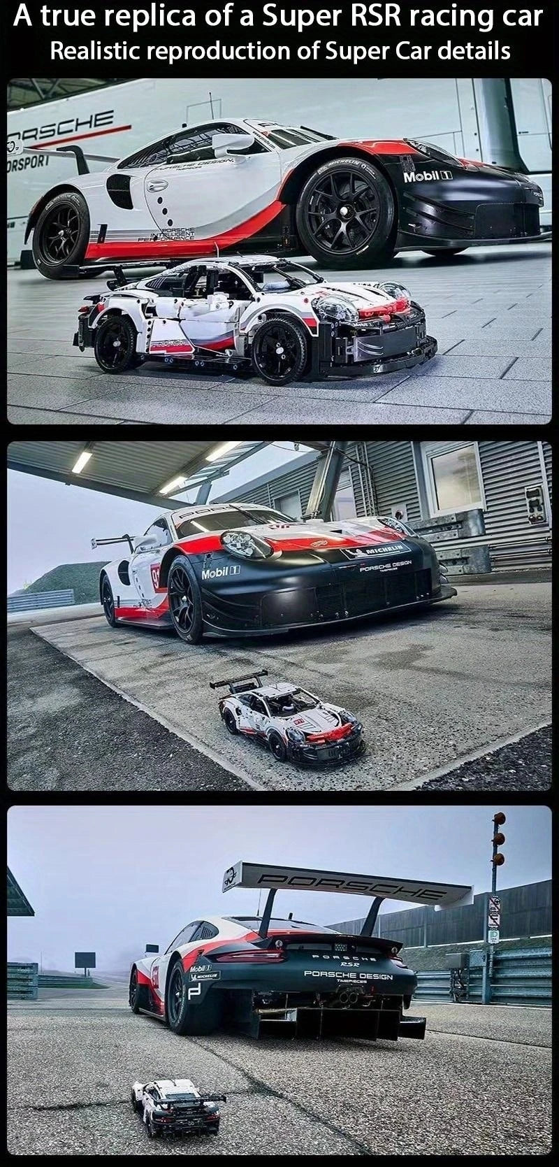 Set Porsche GT3 R - Build my life 