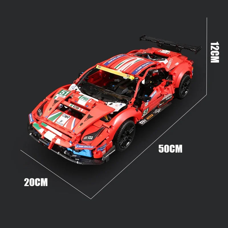 Set Ferrari 488 GTE AF - Build my life 