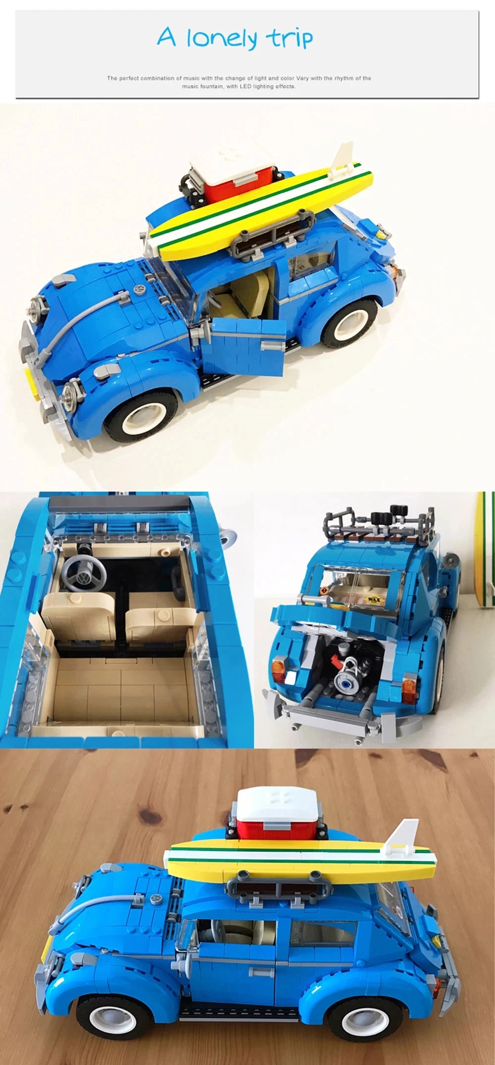 Set Volkswagen Beetle - Build my life 